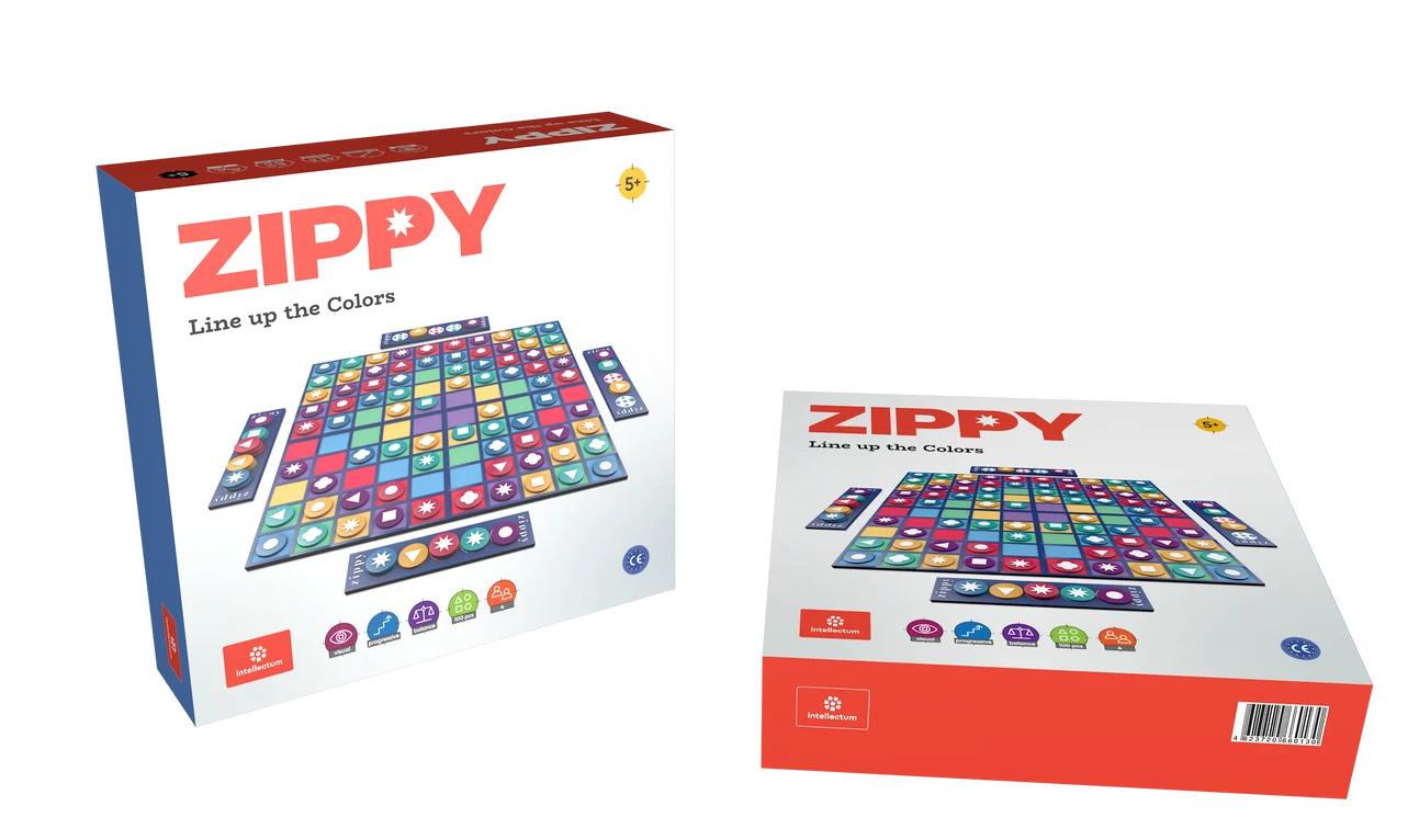Zippy logic and teamwork game